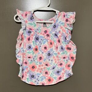 Garanimals Pink and Purple Floral Tank Top